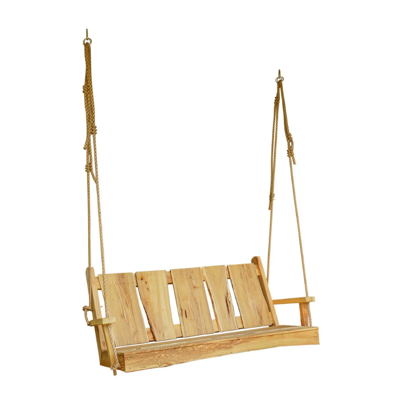 Timberland  Swing with Rope - Easy Breezy Porch Swings