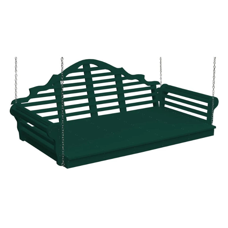 75" Poly Marlboro Swing Dark Green