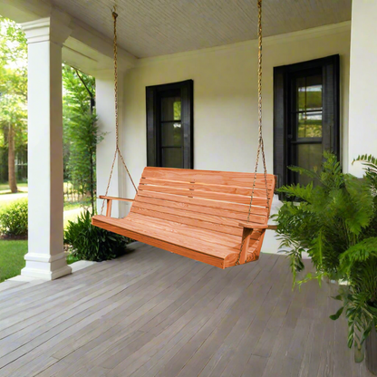 The Ashby Porch Swing - Easy Breezy Porch Swings