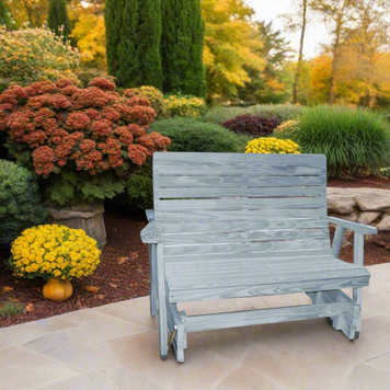 Highback Pressure Treated Porch Glider - Easy Breezy Porch Swings