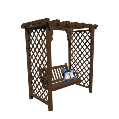 Covington Arbor & Swing - Easy Breezy Porch Swings