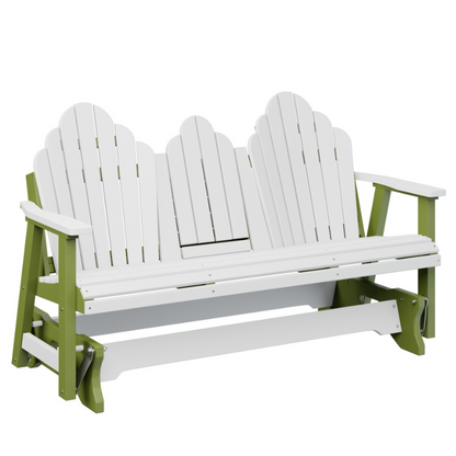 Cozi Back Three Seat Glider with Console - Easy Breezy Porch Swings