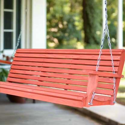 Cypress Roll Swing - Easy Breezy Porch Swings