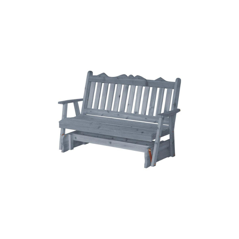 Royal English Red Cedar Porch Glider - Easy Breezy Porch Swings