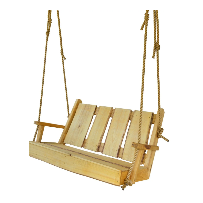 Timberland  Swing with Rope - Easy Breezy Porch Swings