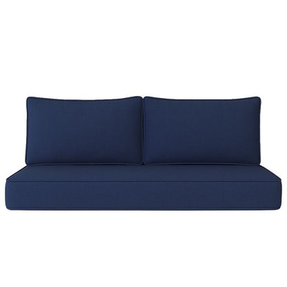 All Inclusive Swing Bed Package with Cushions - Canvas_Navy