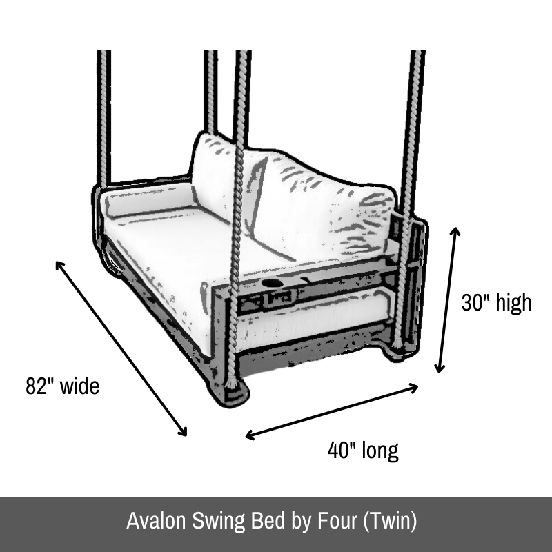 Avalon Swing Bed by Four Oak