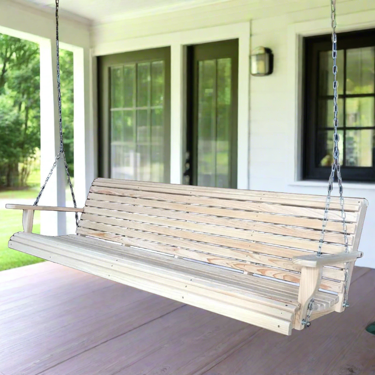 Bayou Beauty Cypress Roll Swing No Stain