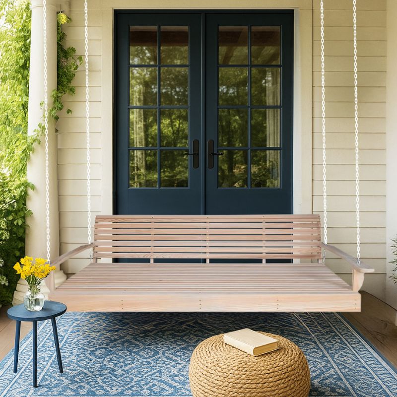 Cypress Swing Bed with Sunbrella Cushion Included