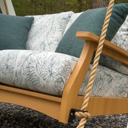 Berlin Gardens Classic Terrace Loveseat Swing - Easy Breezy Porch Swings