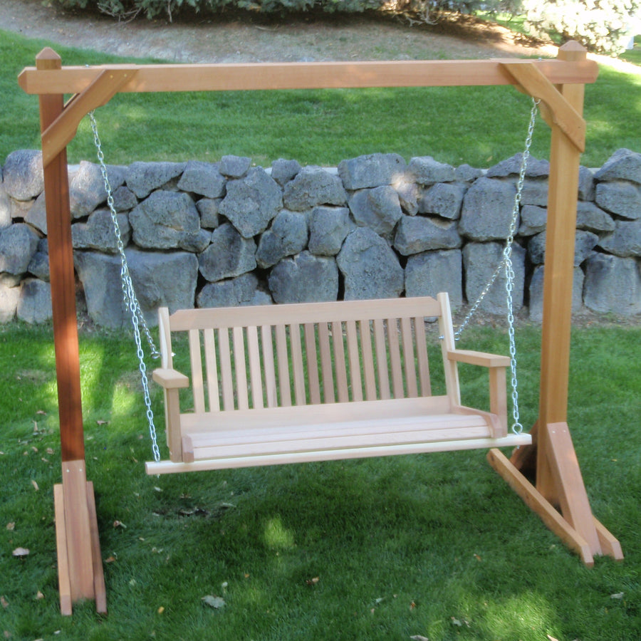Cabbage Hill Red Cedar Porch Swing