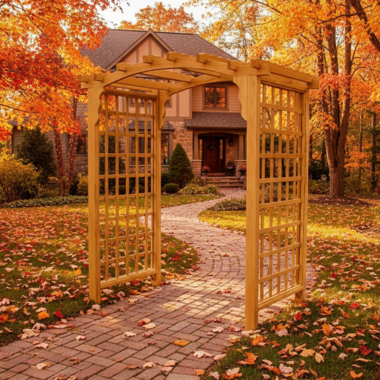 Cambridge Cedar Arbor - Easy Breezy Porch Swings