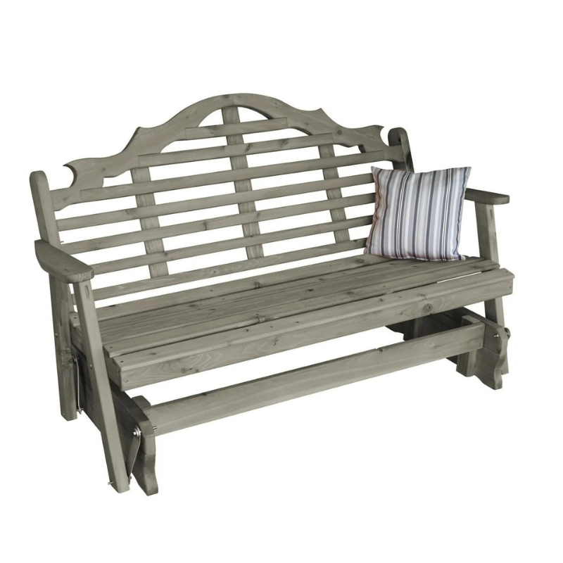 Cedar Marlboro Glider - Gray Stain