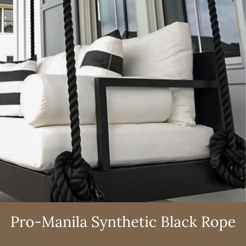 Charlotte-Swing- Pro-Manila Synthetic Black Rope