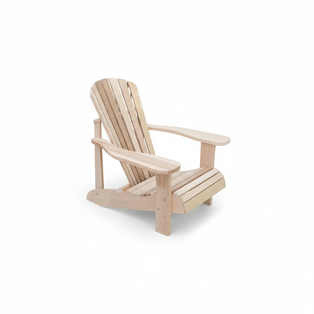 ClassicCedarAdirondackChairUnstained