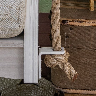 Pulley Rope Set for Loveseat Swings - Easy Breezy Porch Swings