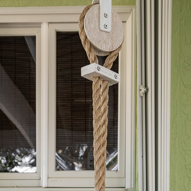 Pulley Rope Set for Loveseat Swings - Easy Breezy Porch Swings