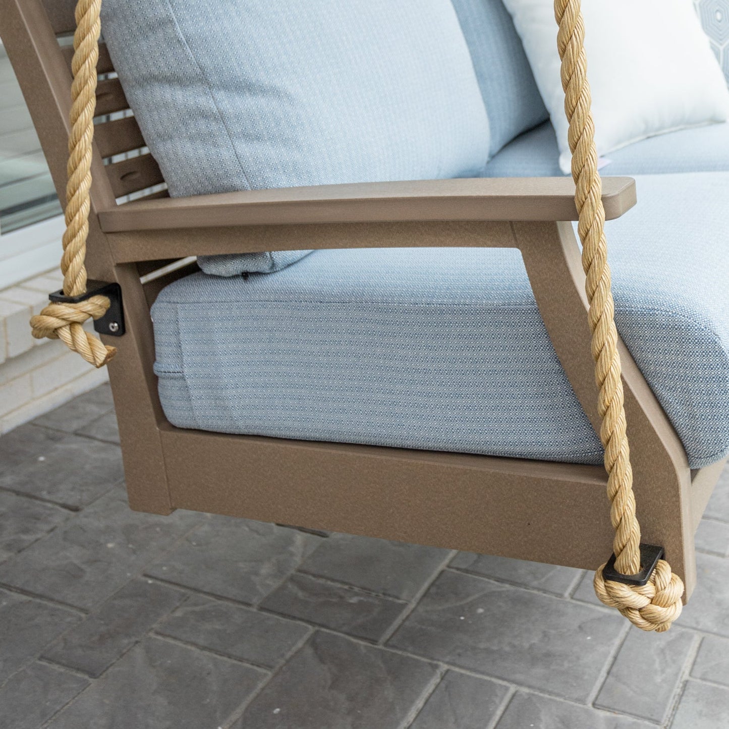 Pulley Rope Set for Loveseat Swings - Easy Breezy Porch Swings