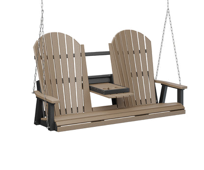 Comfo-Back Three Seat Swing with Console by Berlin Gardens