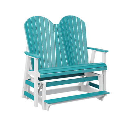 Comfo Back Double Counter Glider - Aruba + White