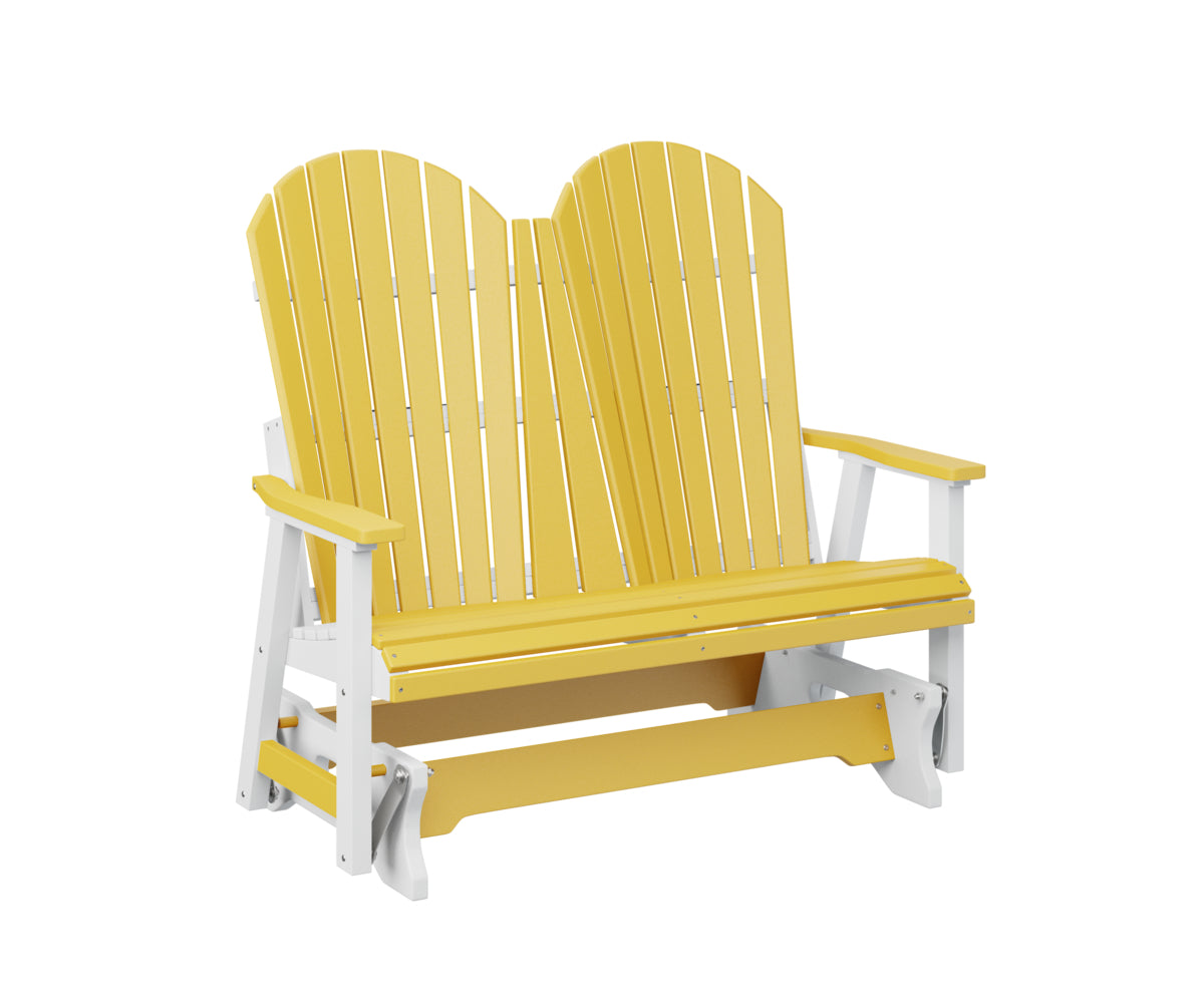 Comfo Back Double Glider - Sunburst Yellow + White