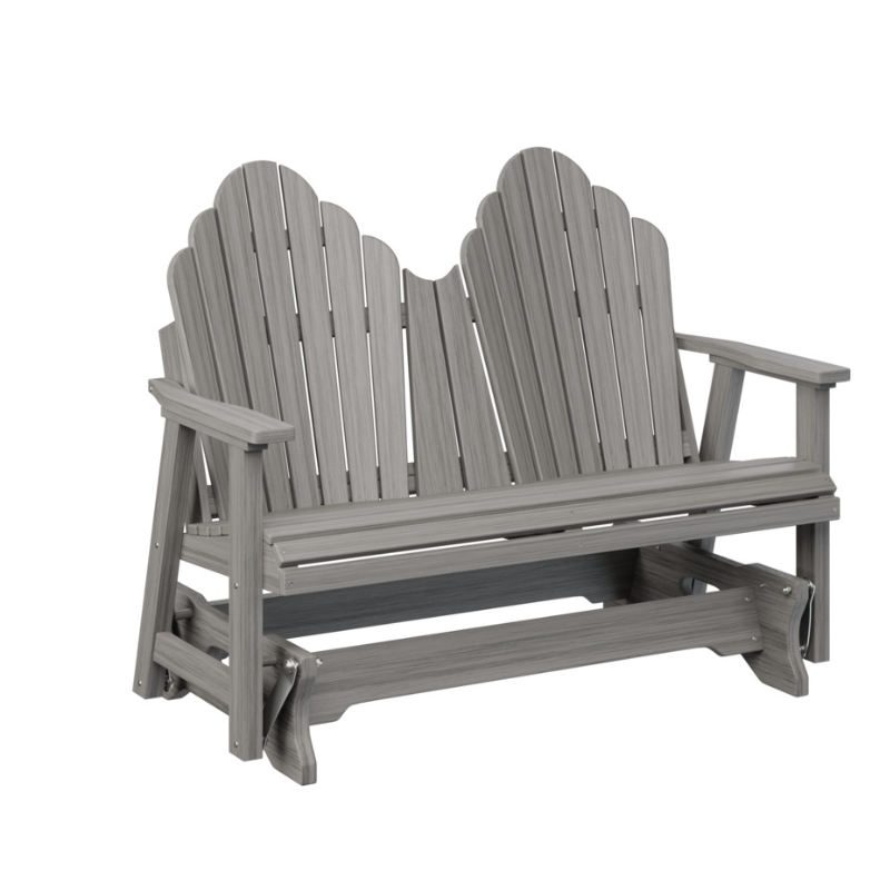 Cozi Back Double Glider - Driftwood Gray