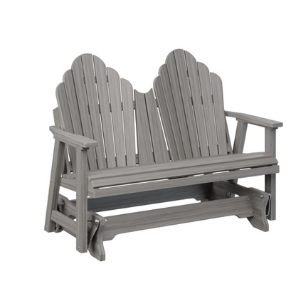 Cozi Back Double Glider - Driftwood Gray