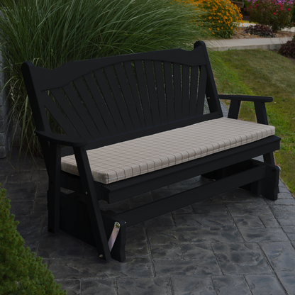 Fanback Glider - Black Paint