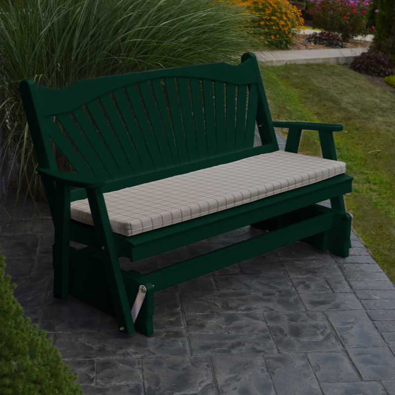 Fanback Glider - Dark Green Paint