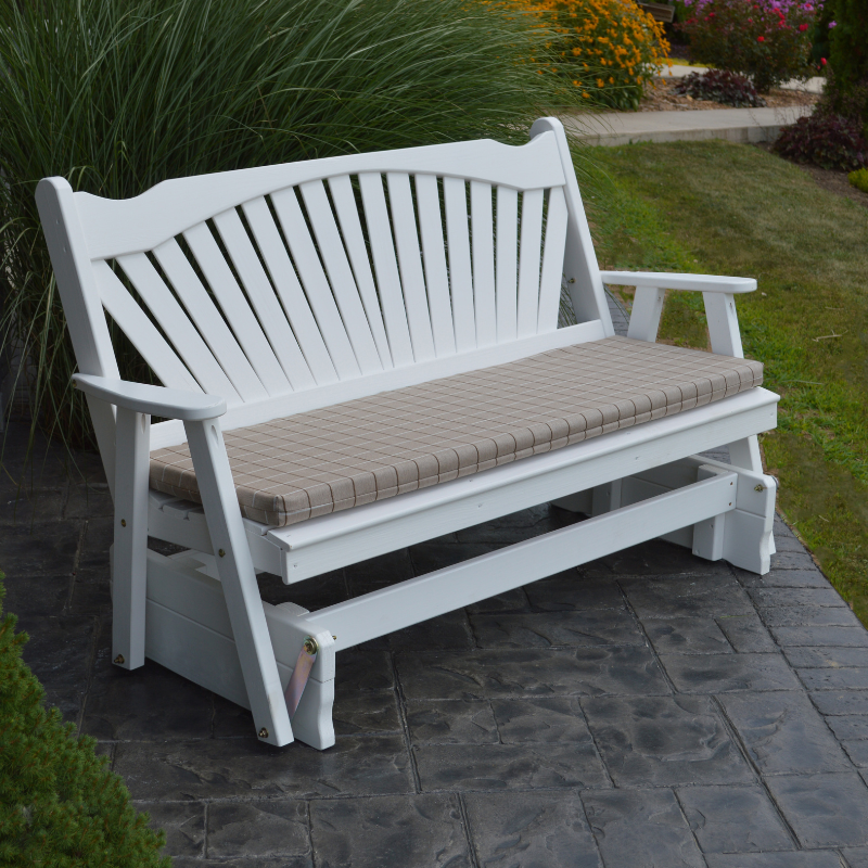 Fanback Glider - White Paint