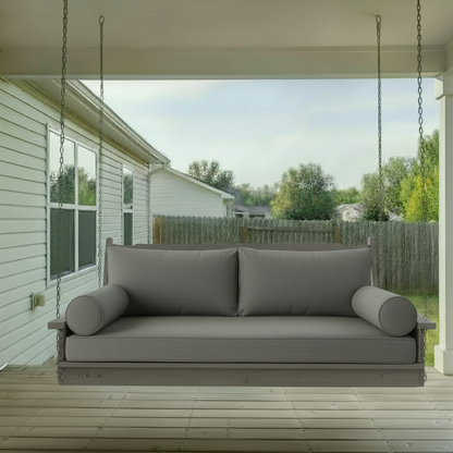 All-Inclusive Fanback Swing Bed Package with Sunbrella Cushions Included