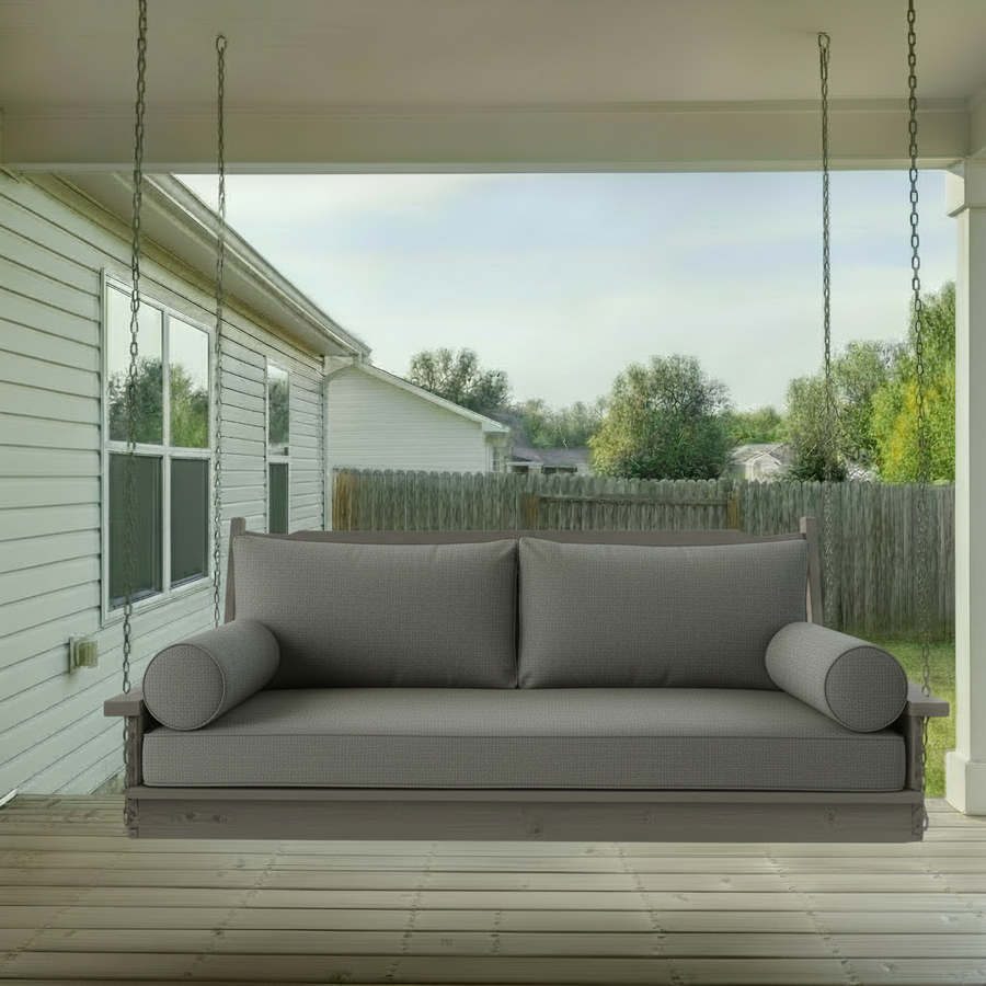 All-Inclusive Fanback Swing Bed Package with Sunbrella Cushions Included