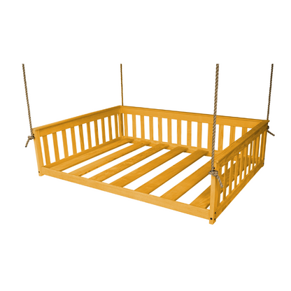 Full Mission Hanging Daybed - Cedar2