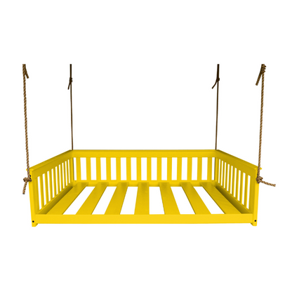 Full Mission Hanging Daybed Canary Yellow Paint