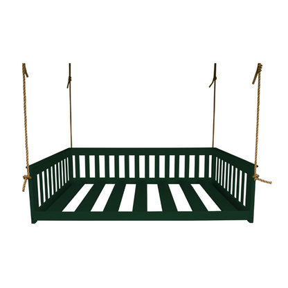 Full Mission Hanging Daybed Dark Green Paint