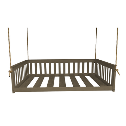 Full Mission Hanging Daybed Homestead Stain