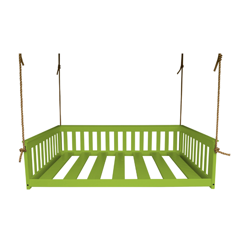 Full Mission Hanging Daybed Lime Green Paint