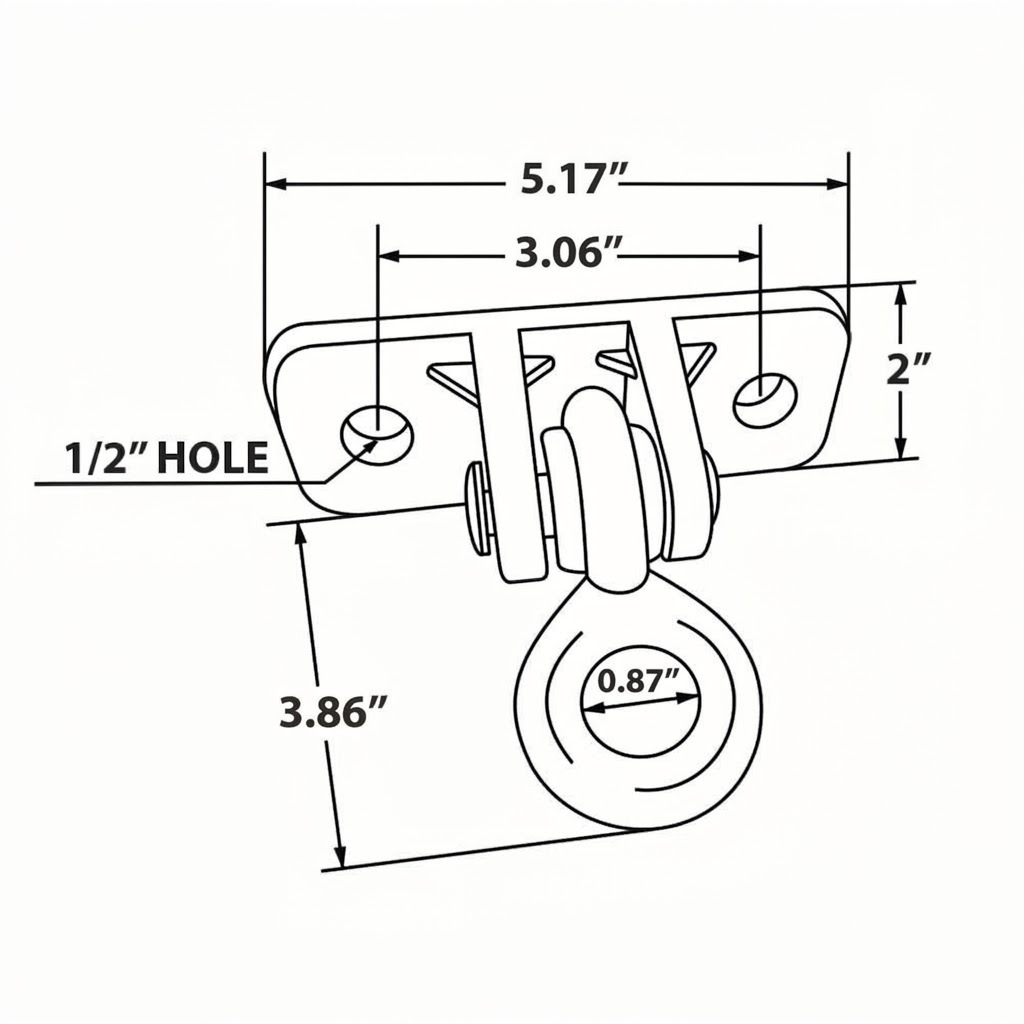Swing Bed Hanging Hooks