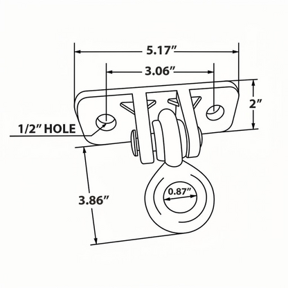 Swing Bed Hanging Hooks