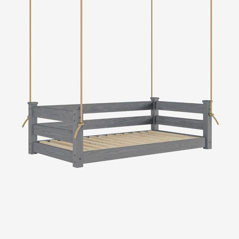 Heritage Porchcraft Classic Wood Swing Bed - Easy Breezy Porch Swings