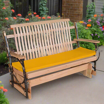 Hickory Porch Glider - Yellow
