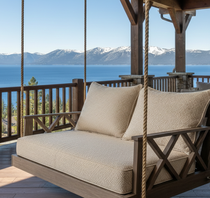 Laurel Swing Bed - Easy Breezy Porch Swings