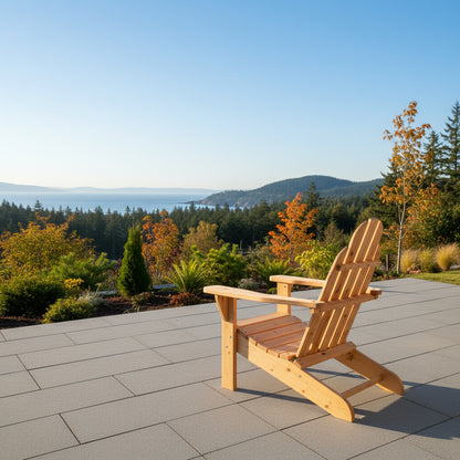 Idaho Cedar Adirondack Chair - Easy Breezy Porch Swings