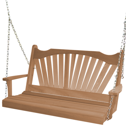 Fanback Porch Swing - Easy Breezy Porch Swings