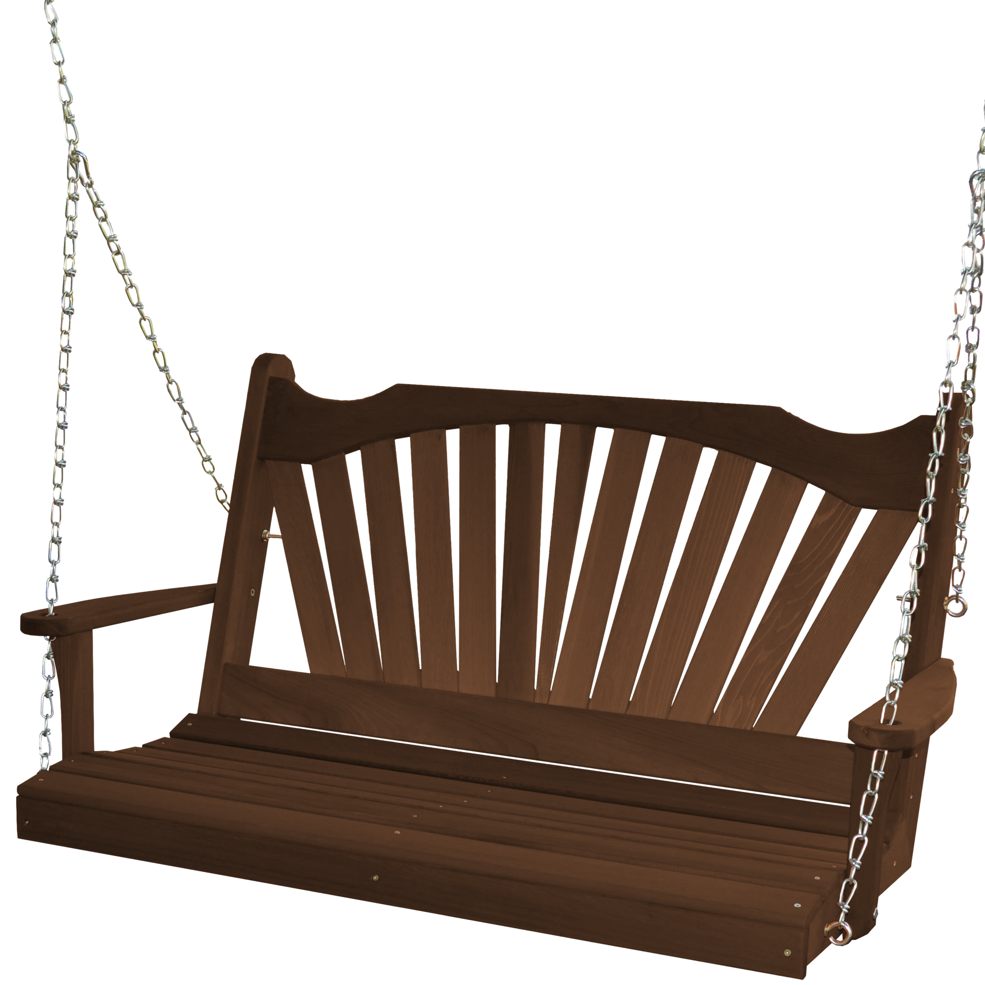 Fanback Porch Swing - Easy Breezy Porch Swings