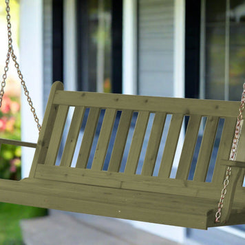 Traditional English Porch Swing - Easy Breezy Porch Swings