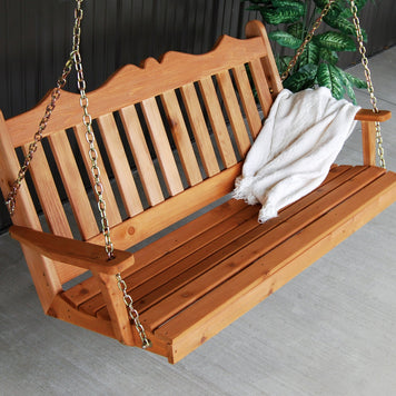 Royal English Porch Swing - Easy Breezy Porch Swings