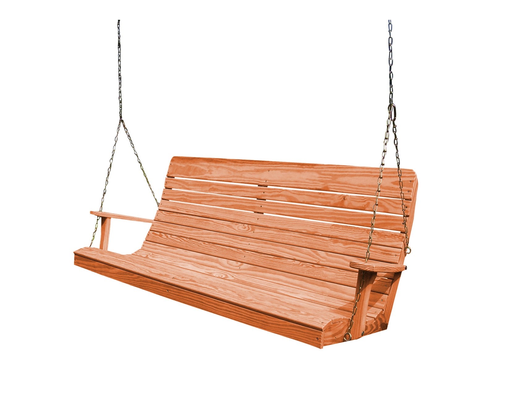 Highback Pressure Treated Porch Swing - Easy Breezy Porch Swings