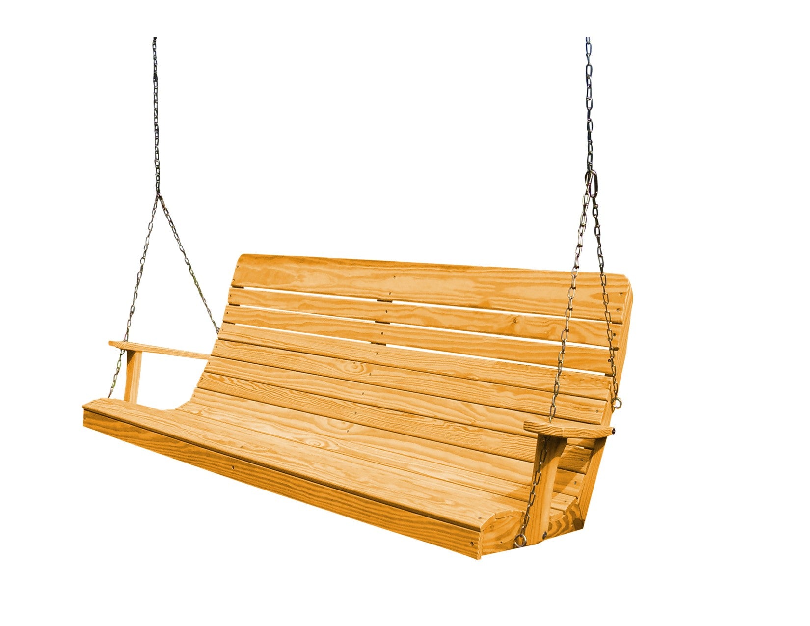 Highback Pressure Treated Porch Swing - Easy Breezy Porch Swings