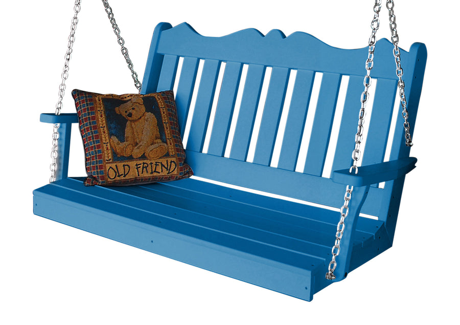 Royal English Poly Porch Swing